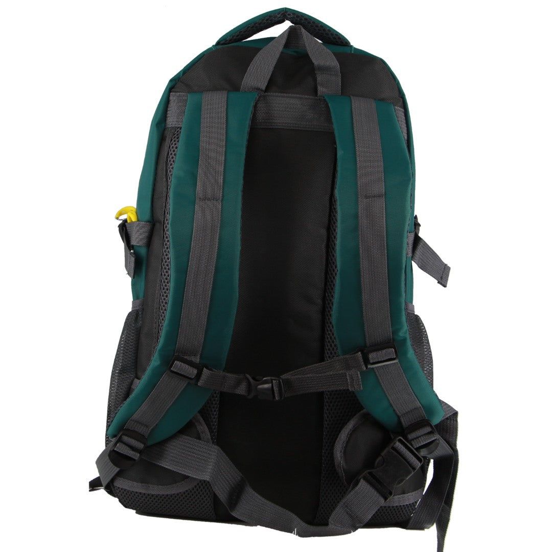 Pierre Cardin Nylon Adventure Travel & Sport Large Backpack Green | UZTJE6951