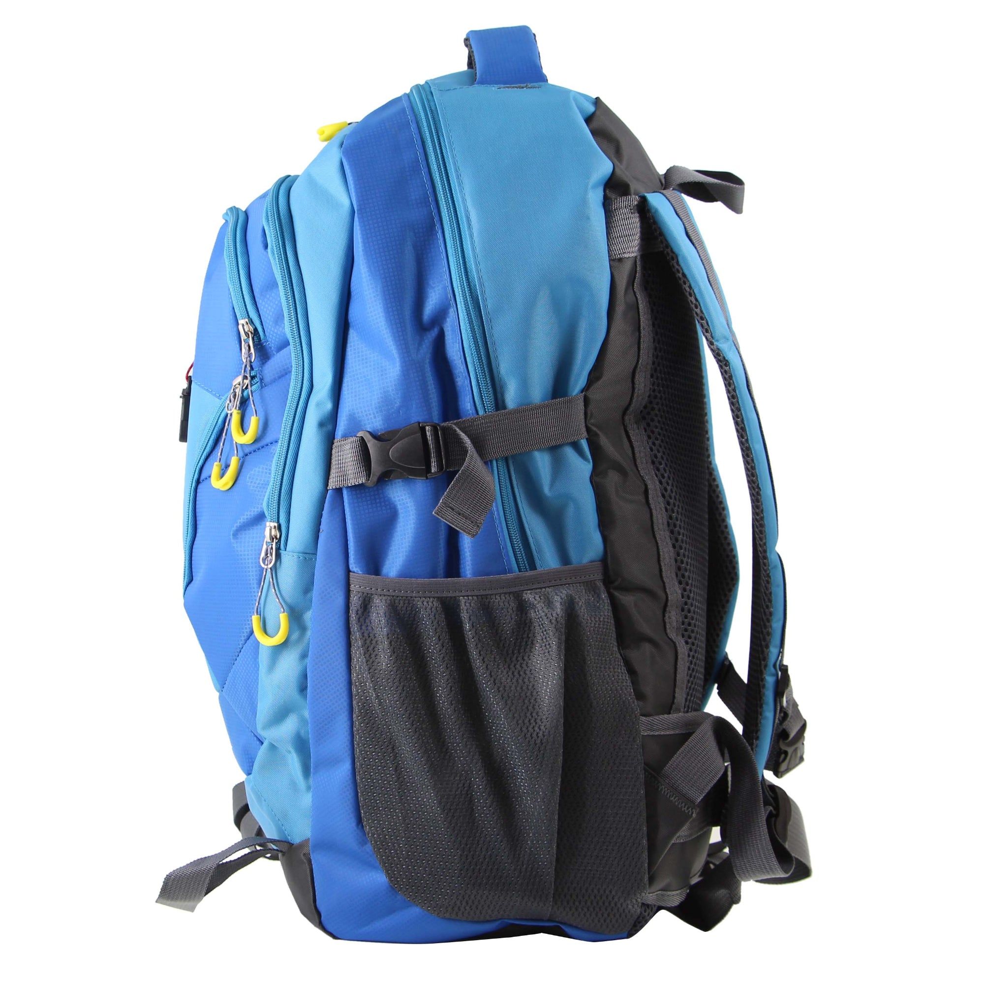 Pierre Cardin Nylon Travel & Sport Backpack Blue | VMWQX2659