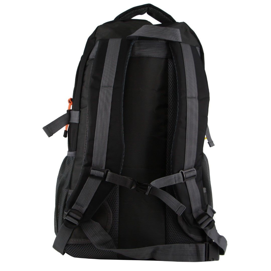 Pierre Cardin Nylon Travel & Sport Large Backpack Black | RSYWV4813