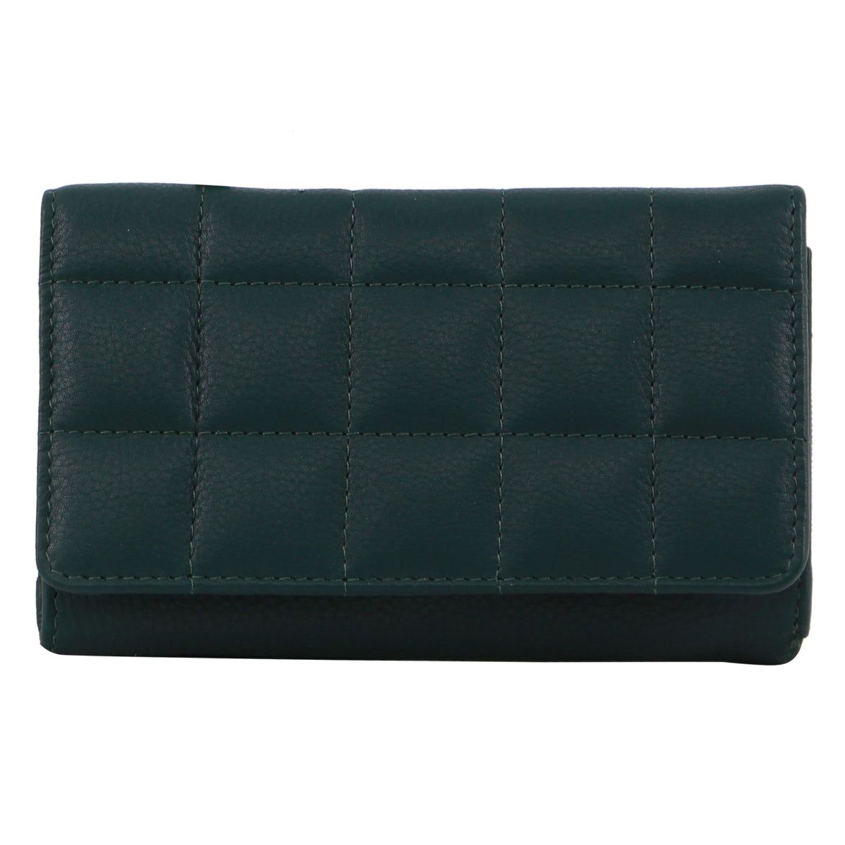 Pierre Cardin Pleated Leather Tri-Fold Wallet Black | PYZFB9751