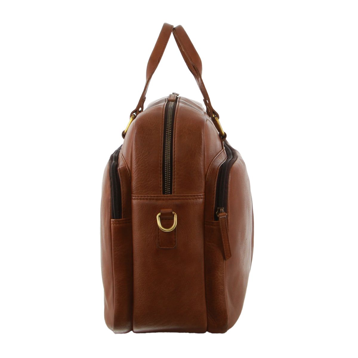 Pierre Cardin Rustic Business Computer Bag Brown | HZJDG3851