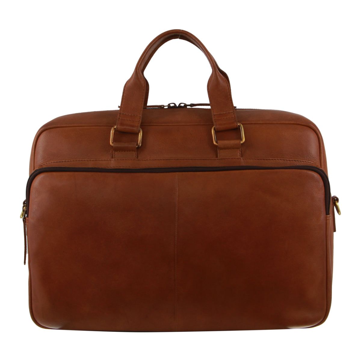 Pierre Cardin Rustic Business Computer Bag Brown | HZJDG3851