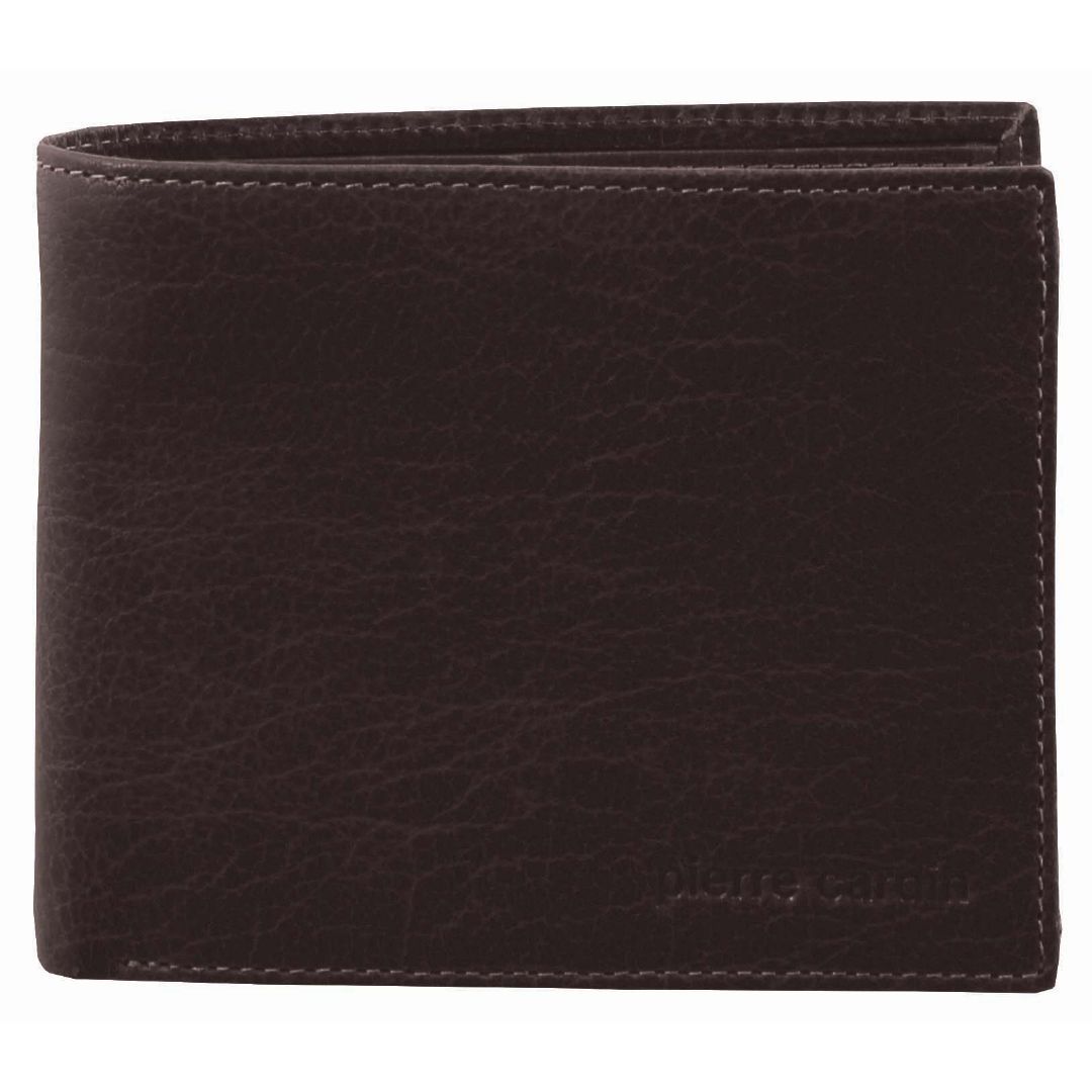 Pierre Cardin Rustic Leather Tri-Fold Wallet Brown | MFBJZ7160