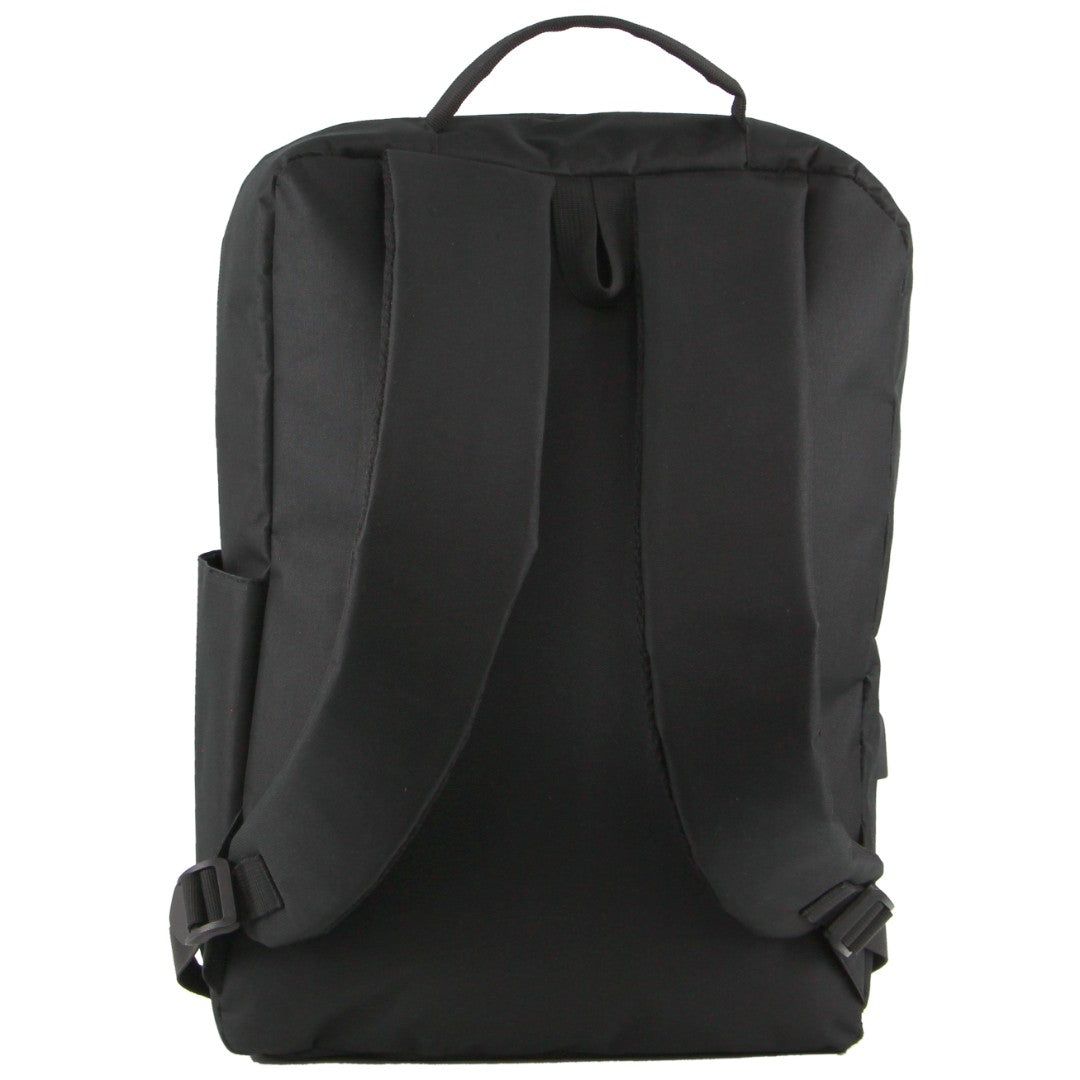 Pierre Cardin Travel & Business Backpack with Built-in USB Port Black | HSVPQ7956