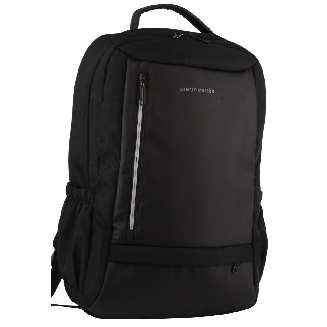 Pierre Cardin Travel & Business Backpack with Built-in USB Port Black | HKABG7280