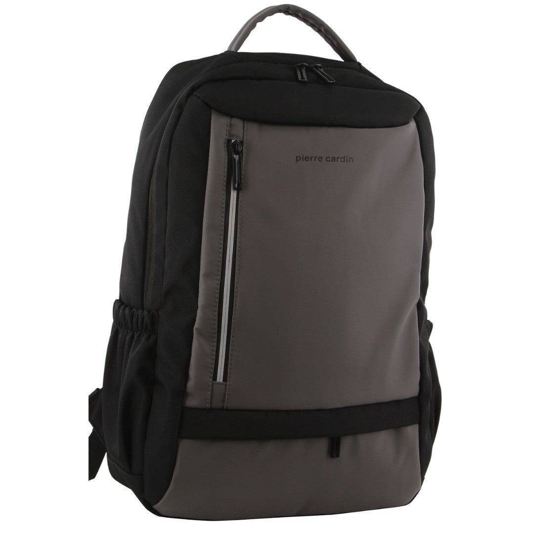 Pierre Cardin Travel & Business Backpack with Built-in USB Port Dark Grey | HCBTM5743