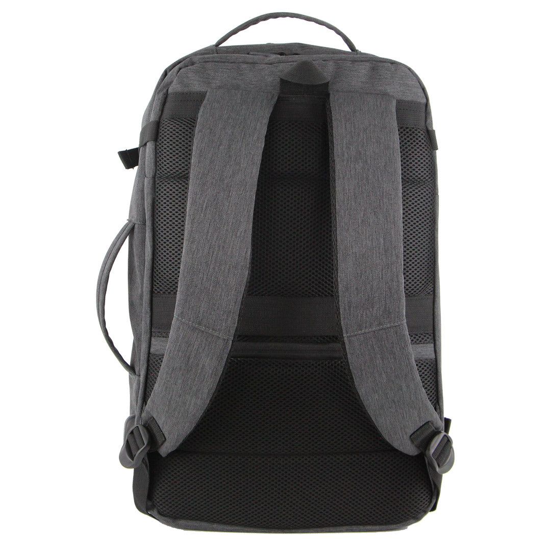 Pierre Cardin Travel & Business Backpack with Built-in USB Port Grey | WNEUZ8197