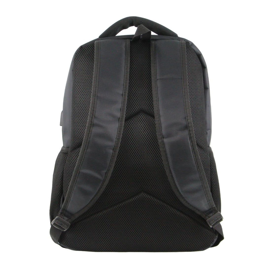 Pierre Cardin Travel & Business Backpack with Built-in USB Port Black | VAQTN7905