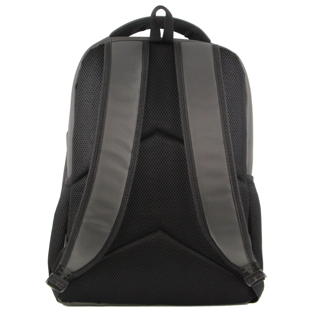 Pierre Cardin Travel & Business Backpack with Built-in USB Port Grey | ZEGKQ1037