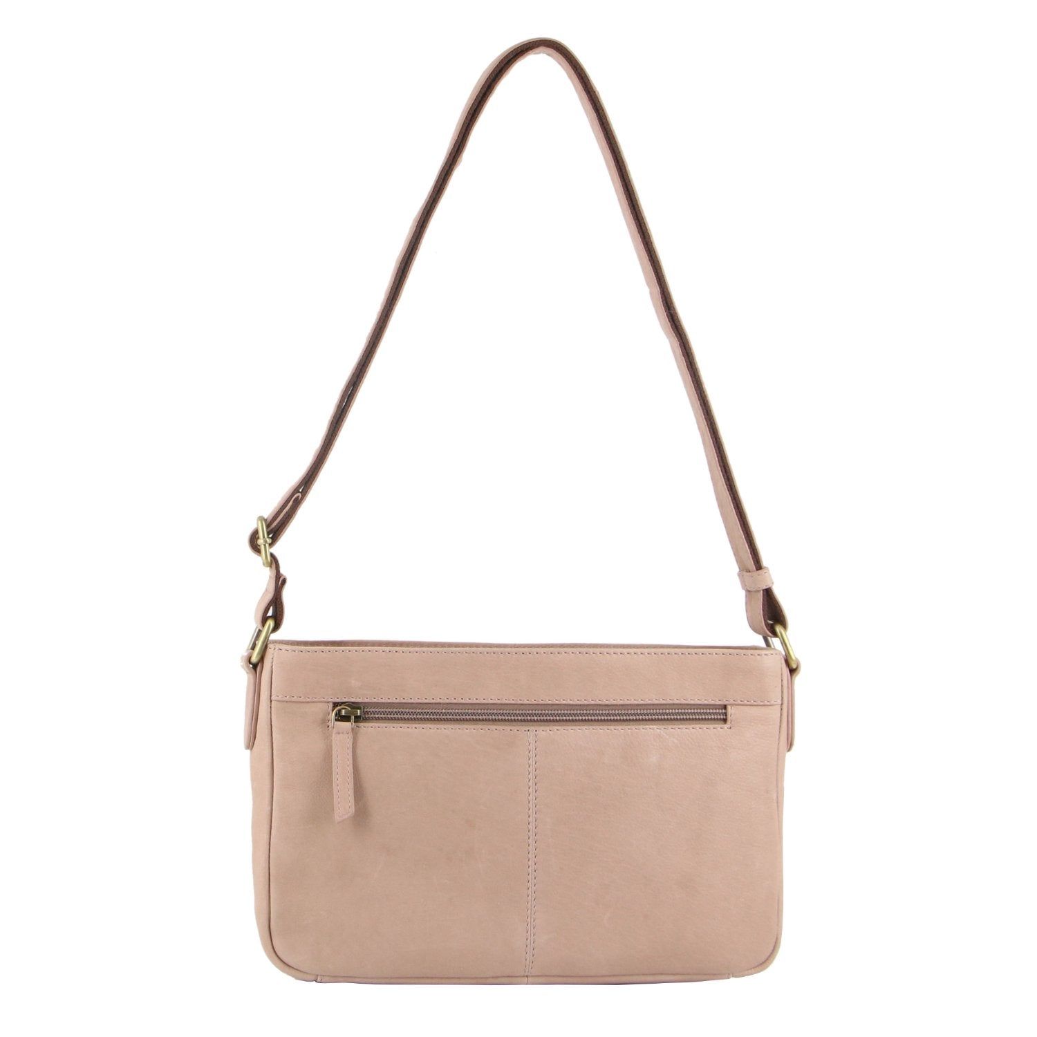 Pierre Cardin Woven Leather Cross-Body Bag Pink | YUEMQ6179